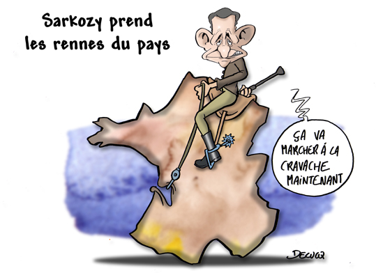 Sarko l'américain aux rennes du pays, ça donne quoi ?