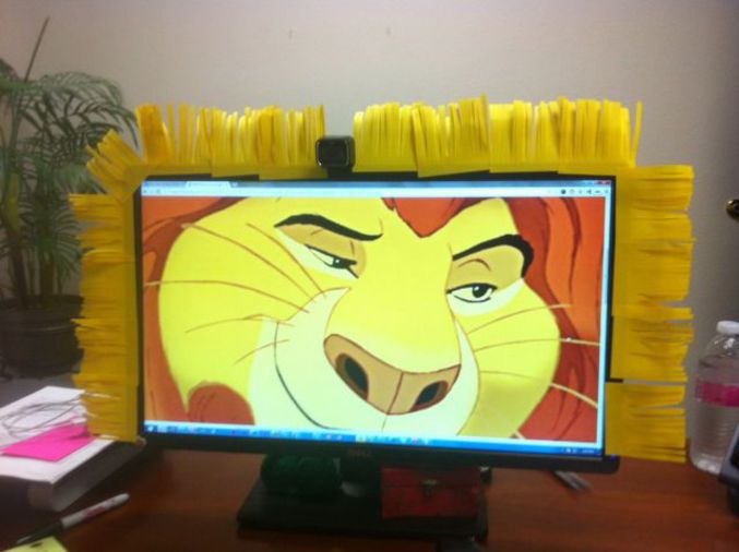 Envie d'avoir un écran customisé en mode roi lion? Trop facile !