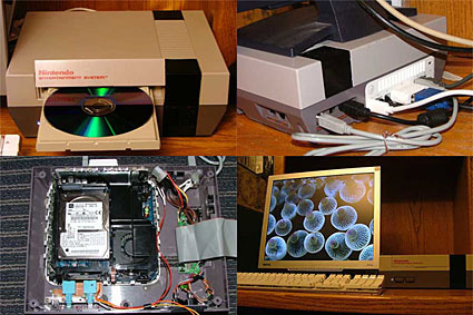 Rappelez vous la console Nes ! Ah c'était le bon temps, avec les cartouches, les télécommandes 2 boutons, les super jeux. Et bien, on peut les réutiliser en cachant un Mac dedans !