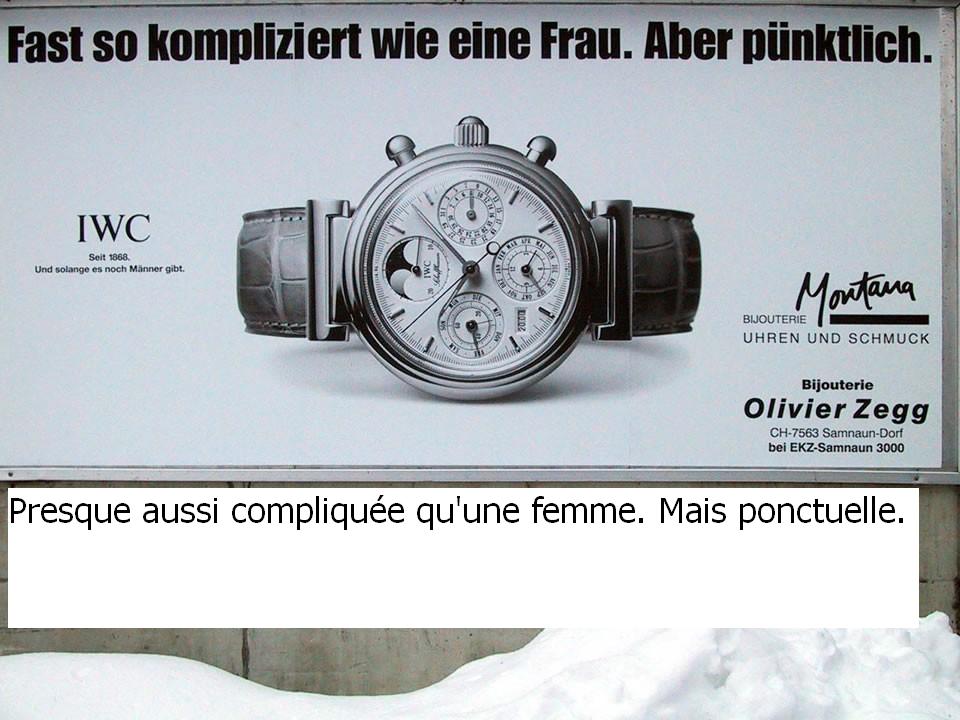 Quand Swatch compare ses montres aux femmes, ça tâcle sévèrement !