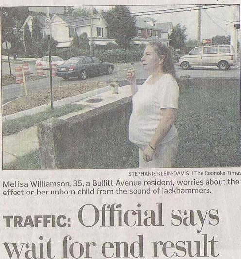 Voici un article sur le combat d'une femme enceinte qui s'est inquiété du bruit que génère une avenue qui passe devant chez elle. Elle a bien raison, il faut tout faire pour préserver la santé des bébés. Mais est-elle un bon exemple ?