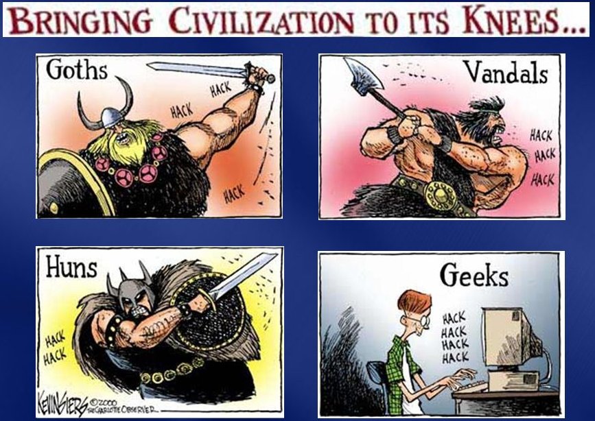 Comment mettre des civilisations à genoux ? La démonstration en images avec les Goths, les Vandales, les Huns... et les..... ???? Geeks :o height=