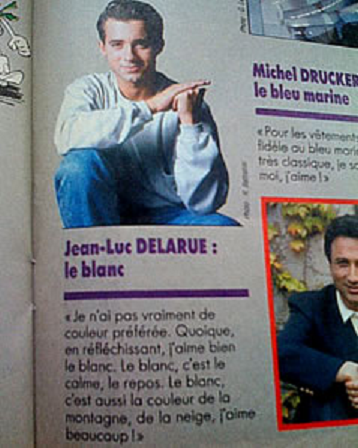 Jean-Luc Delarue l'a confessé il y a quelques années : sa couleur préférée, c'est le blanc !