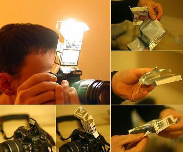 Vous voulez un diffuseur de flash pour votre appareil photo, mais vous n'en avez pas les moyens. Voici une petite astuce, qui vous coutera 7€.