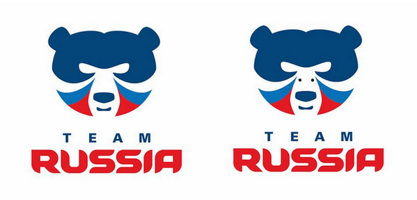 Aux JO de Sotchi, l'équipe Russe avait un logo qui fait peur. Sauf si on ajoute deux petits points au bon endroit!