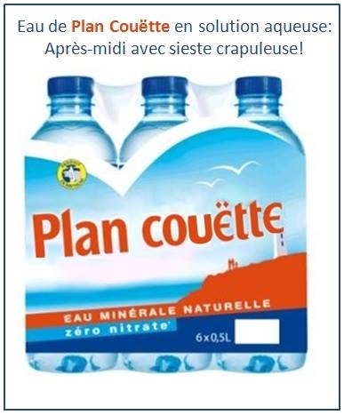 En Bretagne, on a eu une eau miraculeuse pour les siestes crapuleuse : La plan couette.