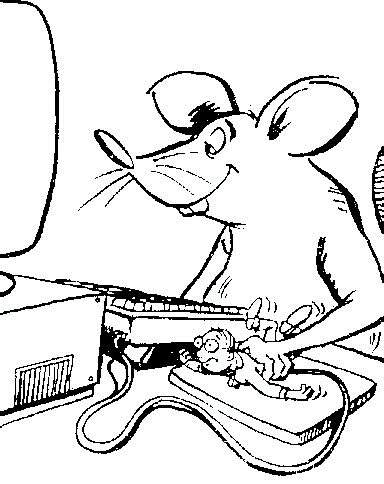 Si les Hommes utilisent des souris pour leurs ordinateurs, qu'utilisent les souris ?
