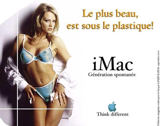 Une femme c'est comme un Mac, le plus beau est sous le plastique !
